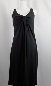 Black James Perse Tank Dress Gray